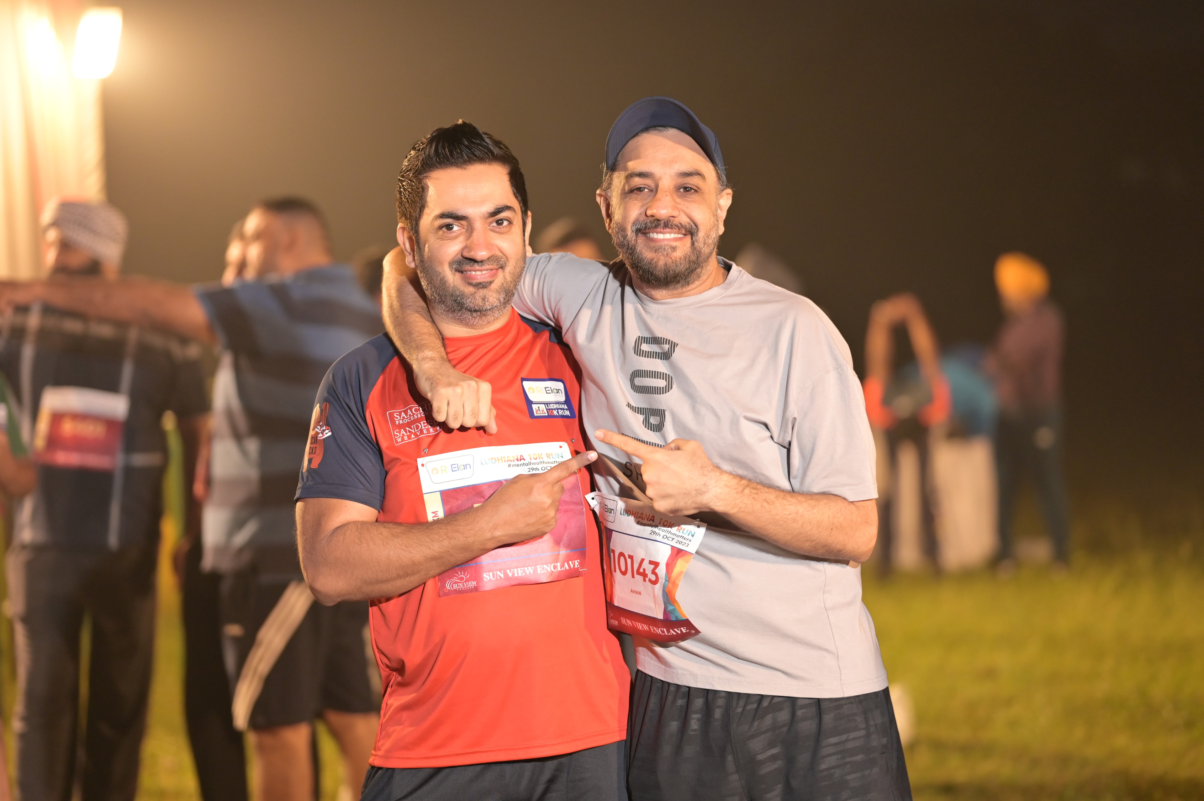 Stage performance at Ludhiana 10K Run 2023